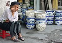 Tourists are enjoying Handicraft village tours